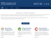 Tablet Screenshot of bwconsults.com